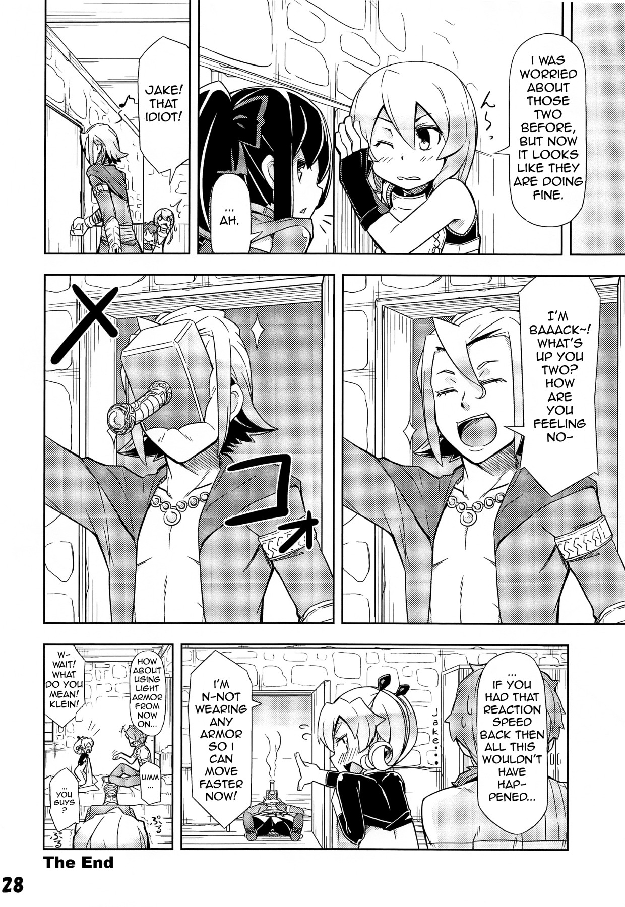 Hentai Manga Comic-My Guild's Fortress And Medic-Read-27